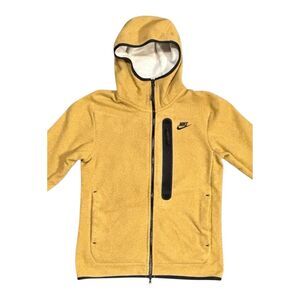 Nike Tech Fleece Hoodie DM6185-010 Men’s Small Brown & Black  $155